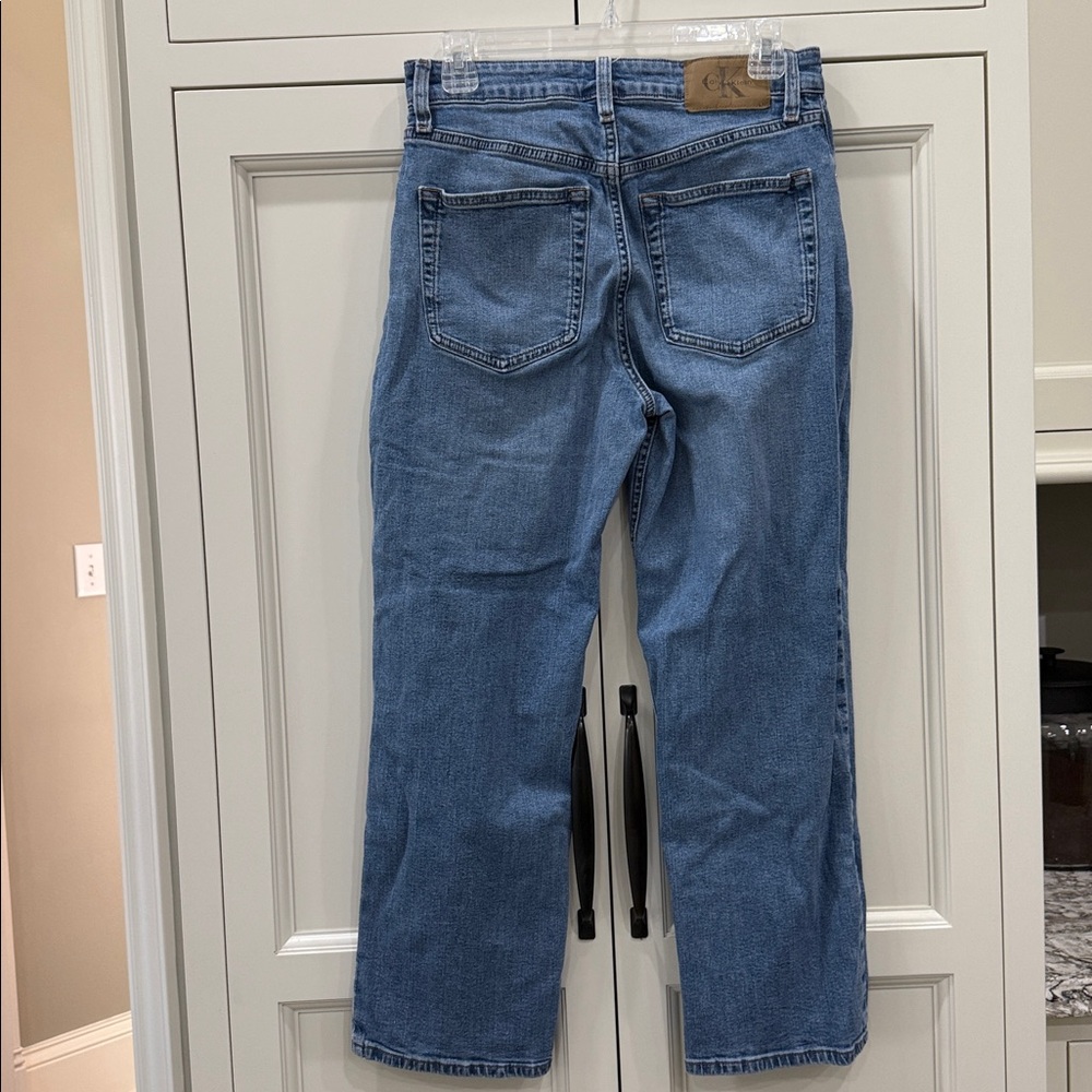 Calvin Klein high rise straight leg jeans Women’s Size 29. Late 90’s